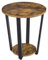 Yaheetech Industrial Bedside Table Nightstand Storage End Side Tables with Storage Shelf Easy Assembly, Rustic Brown