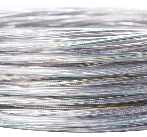Cable de 3 conductores de plástico transparente, cable de alimentación /3 x 0,75 mm2 alambre eléctrico Titel