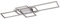 Trio Leuchten LED Deckenleuchte Irvine 620010407, Metall Nickel matt, inkl. 60 Watt LED, Fernbedienung, Dimmer, Nachtlicht