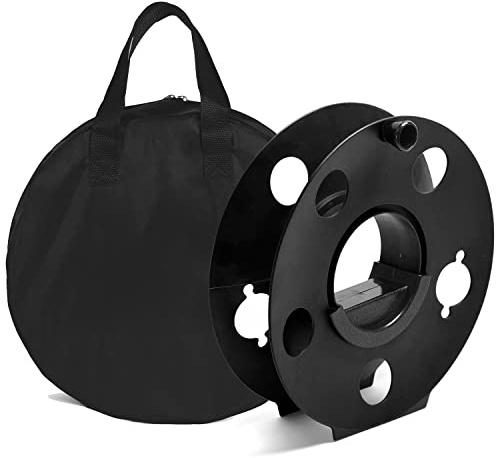 GarfatolRv Portable Heavy Duty Cord Storage Reel 1 Pack Easy to Use with Center Rotating Handle 100 Feet for Outdoor Activities