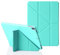 MuyDoux Funda para iPad 10,2 Pulgadas 9ª 8ª 7ª Generación (2021/2020/2019), Carcasa Origami iPad 9 8 7, Tapa Sedosa y Trasera Suave, 5-en-1 Múltiples Ángulos de Visión, Auto Sueño/Estela, Azul Cielo