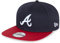 New Era Atlanta Braves MLB Essentials Navy Red 9Fifty Snapback Cap - M - L