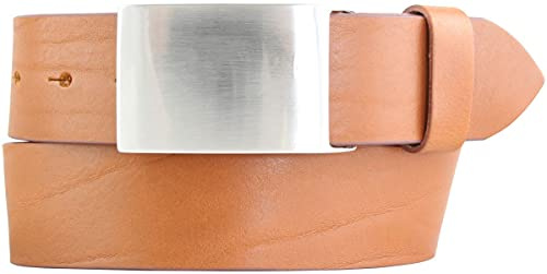 BELTINGER Gürtel aus Vollrindleder 4,5 cm | Jeans-Gürtel für Herren 45mm | Jeansgürtel mit Koppel