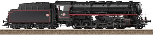 TRIX H0 25744 Locomotive à Vapeur pour Train de Marchandises H0 série 150X de la SNCF