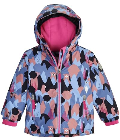 first instinct by killtec Kinder Skijacke/Funktionsjacke mit Kapuze und Schneefang FISW 29 MNS SKI JCKT, hellblau, 86, 42138-000