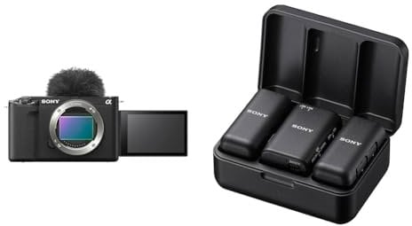 Sony ZV-E1 with Sony ECM-W3 Wireless Microphone