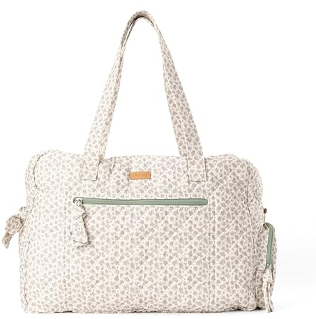 Staya Gesteppte Reisetasche – Perfekter Reisebegleiter, Gesteppte Wochenendtasche für Damen, Sweet PEA, Medium, Übernachtungstasche
