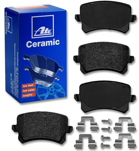 BandelOne enthält ATE Ceramic Bremsbeläge hinten für Passat 3C Q3 Alhambra