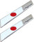 Lpitoy 2 Stück Japanische Flagge Autoaufkleber Aufkleber 3D Japan Flagge Karosserieaufkleber Motorrad Dekor Aufkleber Auto Styling Zubehör