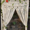 BORDEAG Rideau en macramé - 180 x 100 cm - Style bohème - Rideau de porte et de fenêtre - Style bohème - Tissé à la main - Séparateur de pièce - Pour portes, fenêtres, salon, chambre à coucher ou
