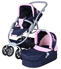 Knorrtoys 90742 - Puppenwagen Coco - Princess Blue