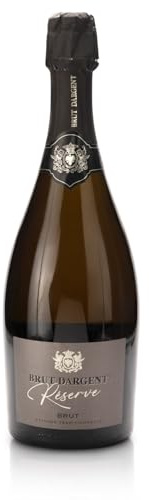 Brut Dargent Réserve Brut – Französischer Crémant – Premium Schaumwein trocken – 0,75L – Eleganter Sekt aus Frankreich – Ideal als Aperitif oder zum Anstoßen – Chardonnay & Pinot Noir