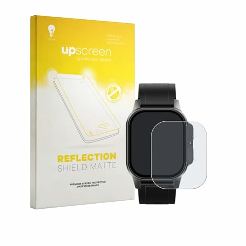 upscreen Entspiegelungs-Schutzfolie für Domino Watch DM62 Displayschutz-Folie Matt [Anti-Reflex, Anti-Fingerprint]