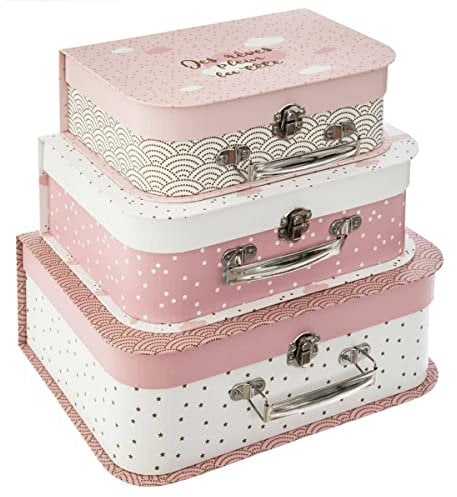 Atmosphera - Set de 3 valisettes Enfant Douceur