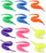 EPRHY Plüsch-Spielzeug Magic Twisty Fuzzy Worm Wackeln Moving Sea Horse Trick Toy 12 Stück