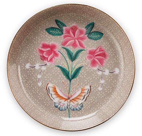 Essenza Home Pip Studio 26-51013017 Blushing Birds Teebeutelablage Khaki 9 cm (1 Stück)