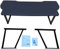 BREMER SITZBEZÜGE Multiflexboard kompatibel mit VW T5 T6 T6.1 Multivan Bettverlängerung Camping Zubehör Wohnmobilbett Camper Schlafauflage/Höhe 51cm inkl. Konsolen/in Farbe: Kunstleder Schwarz