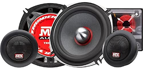 MTX TX650S Haut-parleurs Kit 13cm 2 voies 80W RMS 4O chassis alu tweeter neodyme dome soie bobine TSV TIL