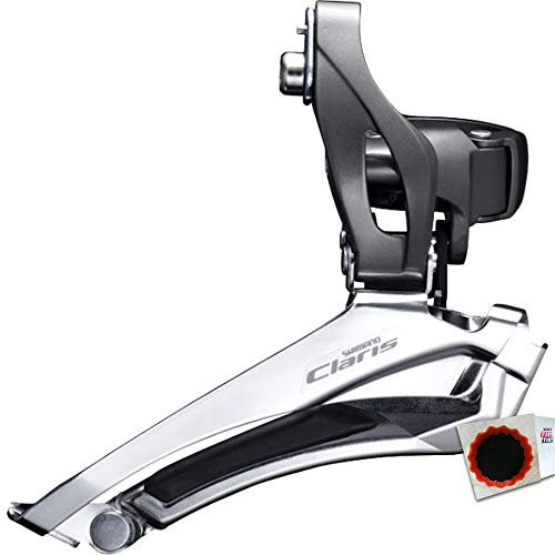 SHIMANO Umwerfer Claris FD-R2000 2x8 hoch 34,9mm D.Pull 61-66Grad 46-52Z grau