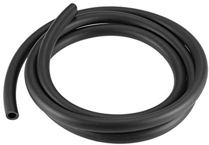 sourcing map Combustible Línea Manguera Tubo, 8mm(5/16) ID x 12mm(15/32) OD 4.92Pies/1.5M NBR Gasolina Agua Manguera Motor Tubo Tubería
