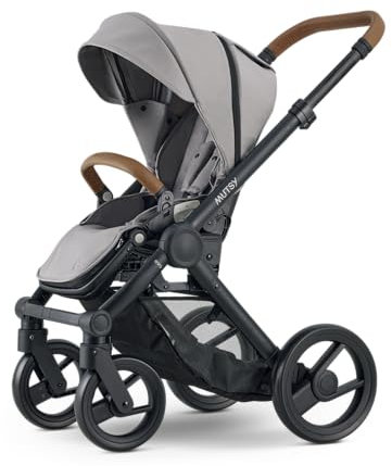 Mutsy, Kinderwagen, Evo, 3-in-1 Kinderwagen, Schnellfaltsystem, leichter Rahmen - Beton