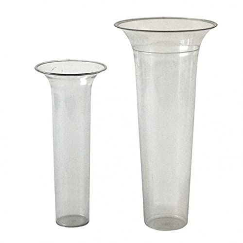 versandfuxx24 Vaseneinsatz 2er Set 10,5x24cm & 15x32cm