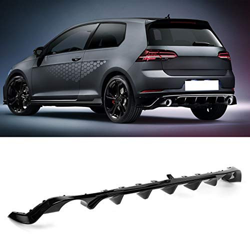 Heckstoßstange Diffusor , Heckdiffusor für MK7 . 5 Verbessern die aerodynamische Leistung Hochtemperatur und wetterfest für MK7 . 5 Facelift 2017 2020