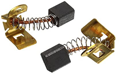 Paxanpax 2607034904, PSE012 Compatible for Bosch GSB, GSR Series Drill Screwdriver Motor Carbon Brushes (6mm x 7.5mm x 9mm, Pack of 2), Grey