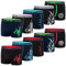 L&K 10er Pack Herren Boxershorts Men Retroshorts mit tollem Muster Sommer 2022 Baumwolle 3XL 1102