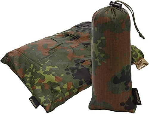 Carinthia Outdoor Reisekissen mit G-Loft Füllung 30 x 40 cm mit kleinem Packsack - Ideal für Schlafsäcke - nur 130g Gewicht (5-Farb Flecktarn)