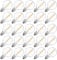 Spacelumen 25 Pack G40 LED Light Bulbs Replacement, 1W E12/C7 Small Screw Base Socket Light Bulb，2200K Warm White Globe Edison Bulbs for Indoor Outdoor String Lights