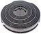 Kohlefilter, rund, Typ 30, 235 mm, 220 g (1 Stück) (46582-2501) für Dunstabzugshaube 48400008609 Whirlpool
