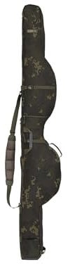 Korda Compac 5 Rod Holdall 12ft Dark Kamo - Rutentasche, Rutenfutteral, Angeltasche, Zubehörtasche, Tragetsche für Karpfenruten