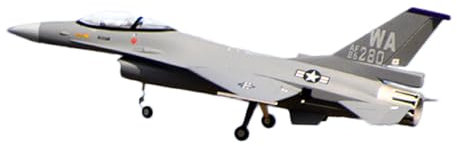 Model Airplane F16 70mm 12 Blades Fighting Falcon PNP/ARF RC Planes