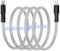 Zpril USB C to Lightning Magnetic Charging Cable, to Keep Cords Organized, iPhone Charger Cord, Fast Charging, Apple MFi Certified for iPhone 14 Plus 14 Pro Max 13 13 Pro 12 iPad (1, Silver)