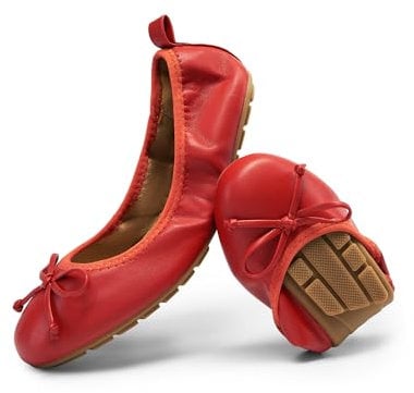 DREAM PAIRS Ballerine Pieghevoli da Donna Eleganti Slip-On Scarpe Leggere e Comode con Fiocco,Size 39,Rosso,SDFA2409W