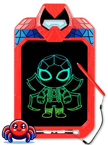 Fullware LCD Writing Tablet for Kids 10 Inch Hero Series - Paint, Doodle Board, Drawing Pad - Travel Toys, Road Trip Car Activities, Birthday or for Boys and Girls