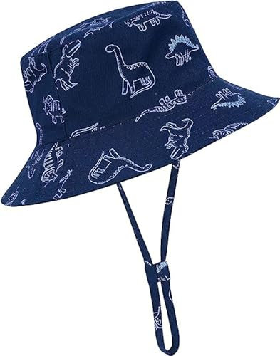 Durio Baby Sonnenhut Jungen Sonnenhut Kinder Sonnenhut Baby Jungen Uv Schutz Breite Krempe Fischerhut Hut Sonnenschutz Unisex Junge Mädchen Kleinkind 3-6 Monate