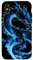 Hülle für iPhone X/XS fliegender japanischer Drache mit Kanji Schrift Fantasy