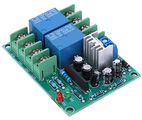 Dual Channel Speaker Speaker Circuit Board, Digital Amplifier Speaker Circuit Board Power Amplifier Board Power On Mute Delay 10A AC12‑18V