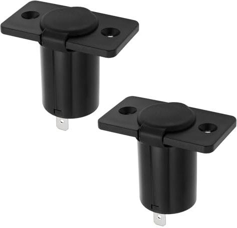 EMSea 2 Uds. 12 V/24 V Toma de Corriente para Encendedor de Coche Impermeable Toma Hembra para Encendedor de Coche Barco Motocicleta Camión Autocaravana ATV