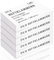 5000 Standard Heftklammern 24/6, verzinkt, Büroklammern Tacker Heftklammern Hefter Klammern 1000 Stück pro Packung (5x1000), 6mm, für Papierstapel bis 25 Blatt