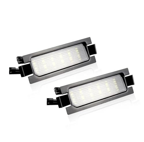 MWCMAMBG Plate Light Canbus LED Number Plate Lamp White License Plate Light Accessories For KIA PRO Ceed Ceed MK2 2006-2018 Rear Licence