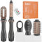 Air Styler 5 in 1 Airbrush Asciugacapelli, 1200W Spazzola phon Asciugacapelli e Styler, 4 Regolazione della Temperature, Styler Capelli,per Asciugare, Raddrizzare, Arricciare i Capelli (CV1)