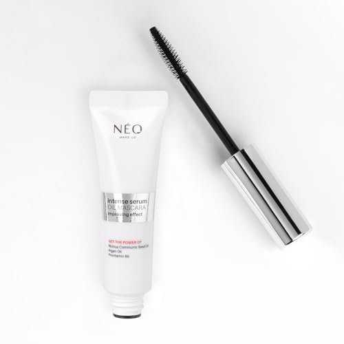 NEO MAKE UP OIL MASCARA 9 ml - Schwarz - Pflegemascara - Wimpern - Mascara - Wimperntusche - Lashes - Beauty - Makeup - Kosmetik - Eyelashes - Augen Make-up - Wimpernpflege - Cosmetic