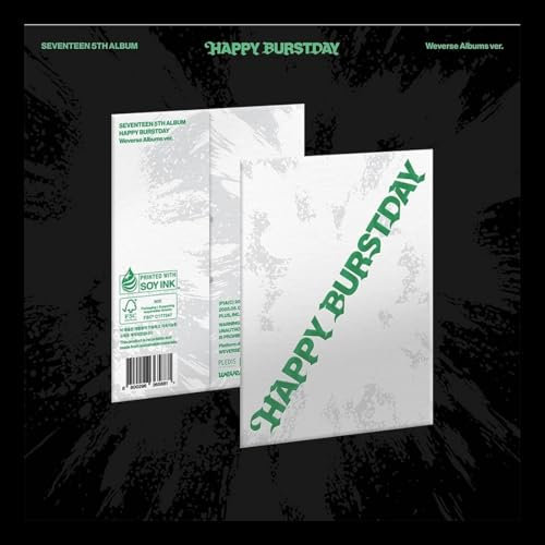 SEVENTEEN [HAPPY BURSTDAY] 5th Album (WEVERSE ALBUMS Ver.+Card)
