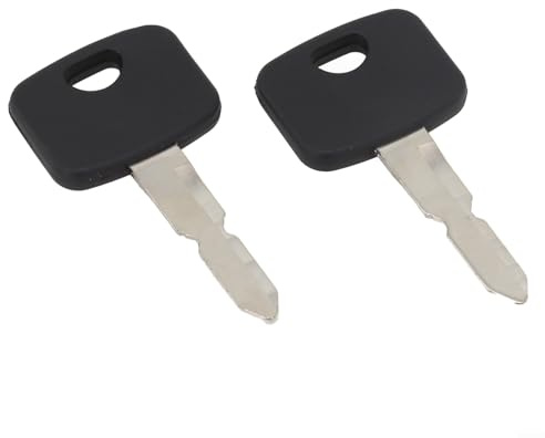 Rasenmäherschlüssel 118210023/0 Ersatzset für Modelle 1538 827 1530H, 2er-Pack Ersatzschlüssel, kompatibel mit Aufsitzmäher, Kunststoff- und Metallkonstruktion
