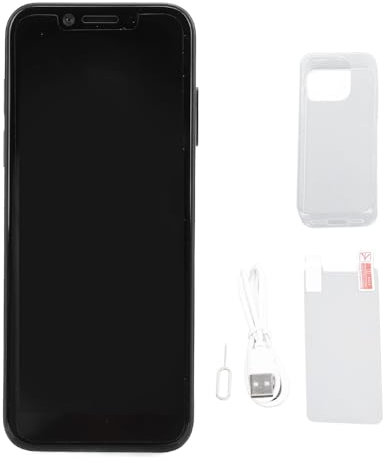 lvifloae S24 Pro Small 3G Smartphone Ultra Mince 4 Pouces écran LCD 2 Go RAM 16 Go Rom Dual Sim Double Saut-réserve 3MP Avant 10MP APPAMIER ARRIÈRE 2380MAH Batterie Android 8 1 OS (Black)