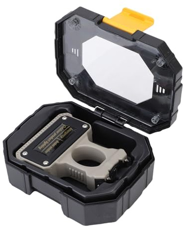 ANGGREK Knuckle Duster, Rechargeable LED Car Flashlight with 6000K White Light, Emergency Tool for Safe Driving