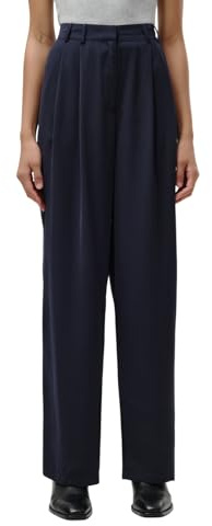 LeGer by Lena Gercke Kora Hose - Stoffhose Damen mit Bundfalten - lockere Passform - Anzughose mit Satin-Finish - Mode für Damen - Gr. 34-44